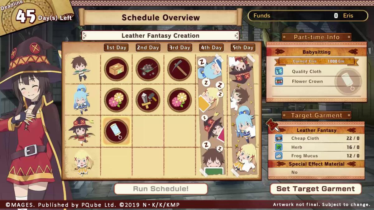 KonoSuba God's Blessing on this Wonderful World Love For These Clothes Of Desire PS4