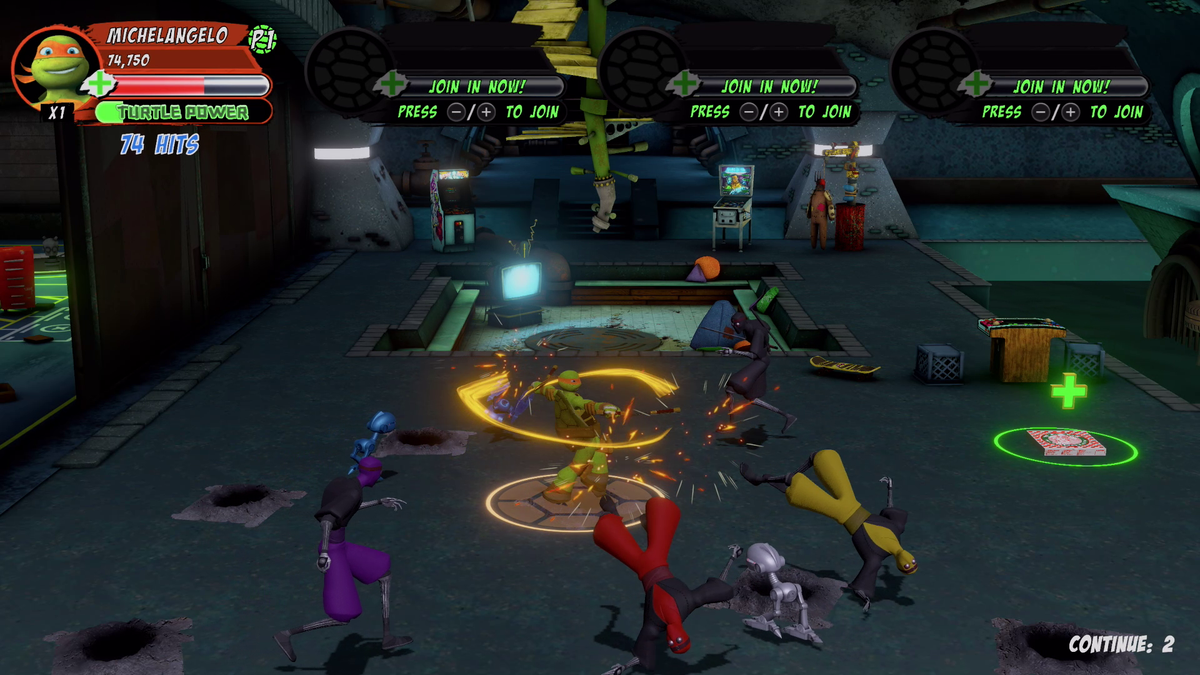 TMNT Arcade Wrath of the Mutants Ninja Edition Switch 2