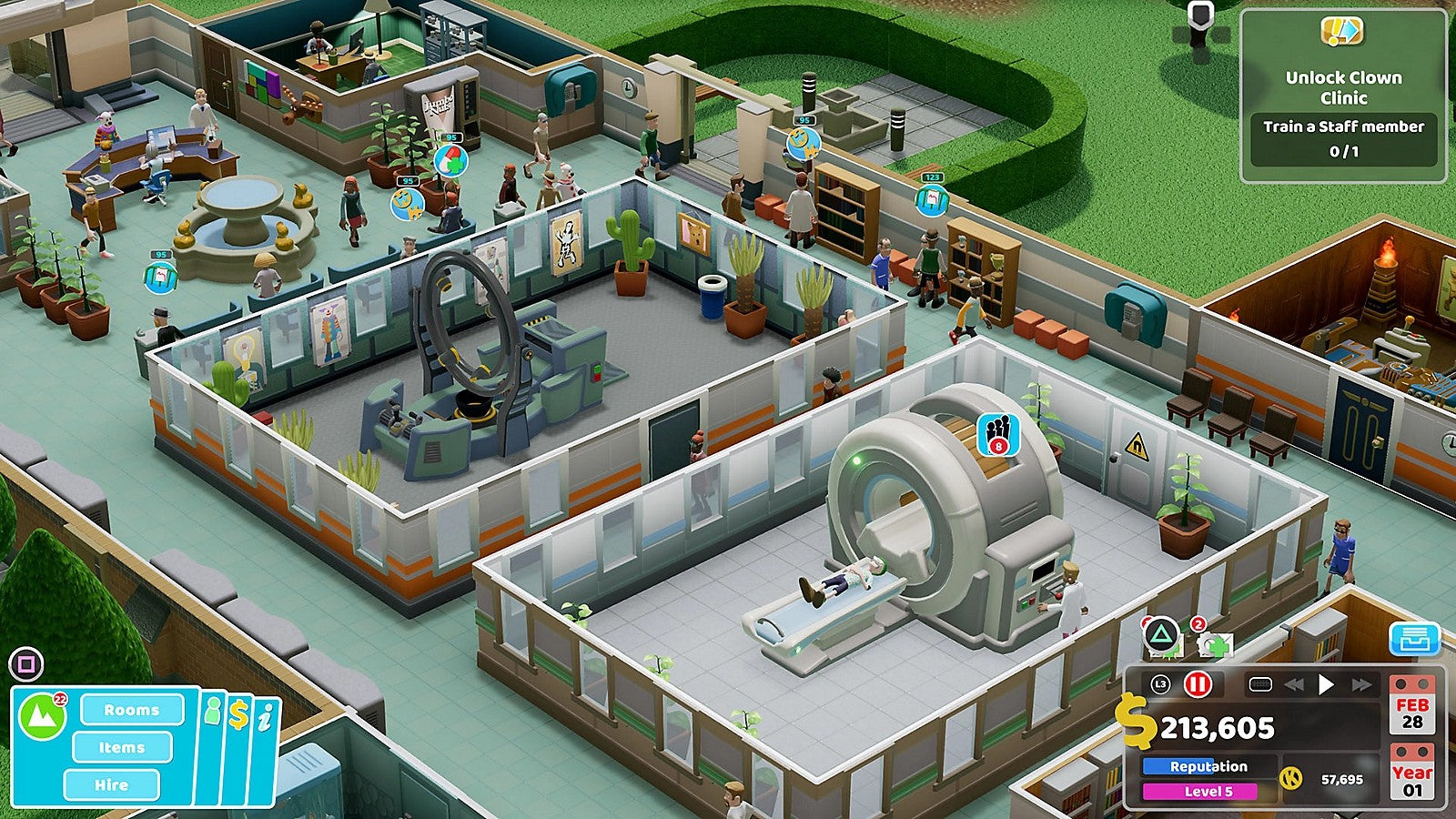 Two Point Hospital Full Health Collection Switch 2