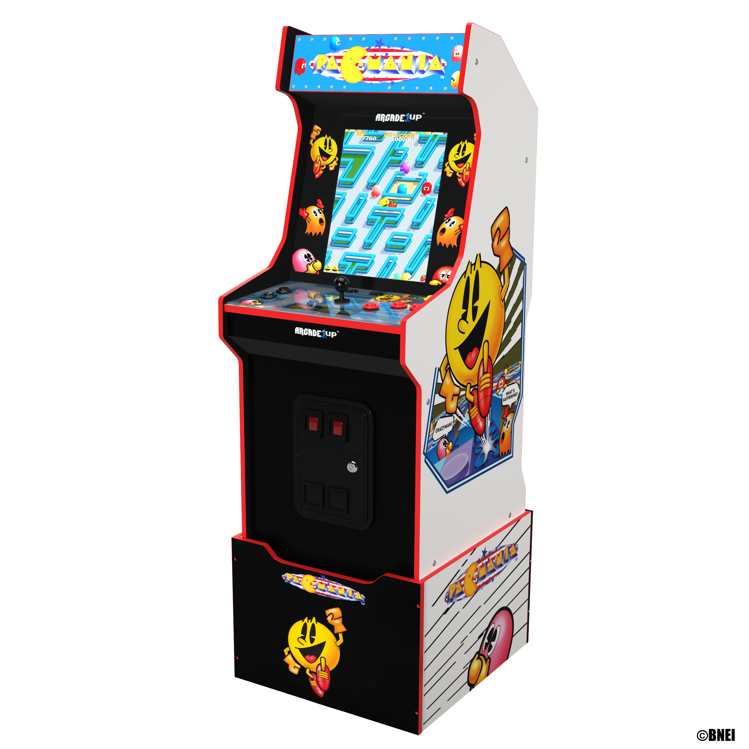 Borne Arcade1Up Bandai Namco Legacy Entertainment Pac-Mania Edition Arcade Machine