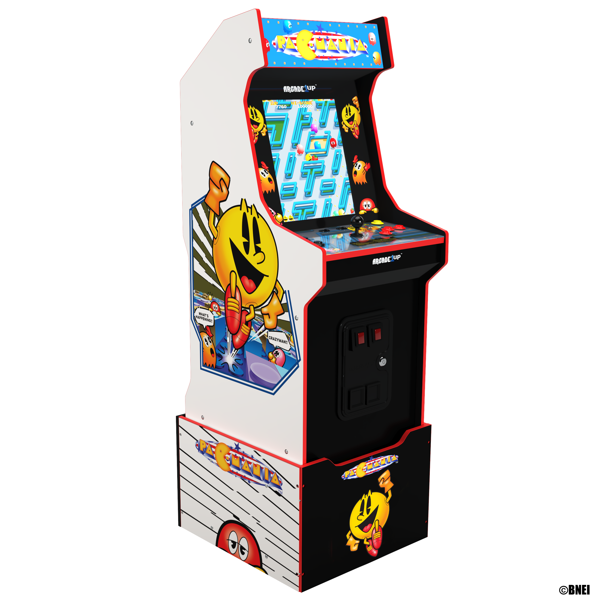 Borne Arcade1Up Bandai Namco Legacy Entertainment Pac-Mania Edition Arcade Machine