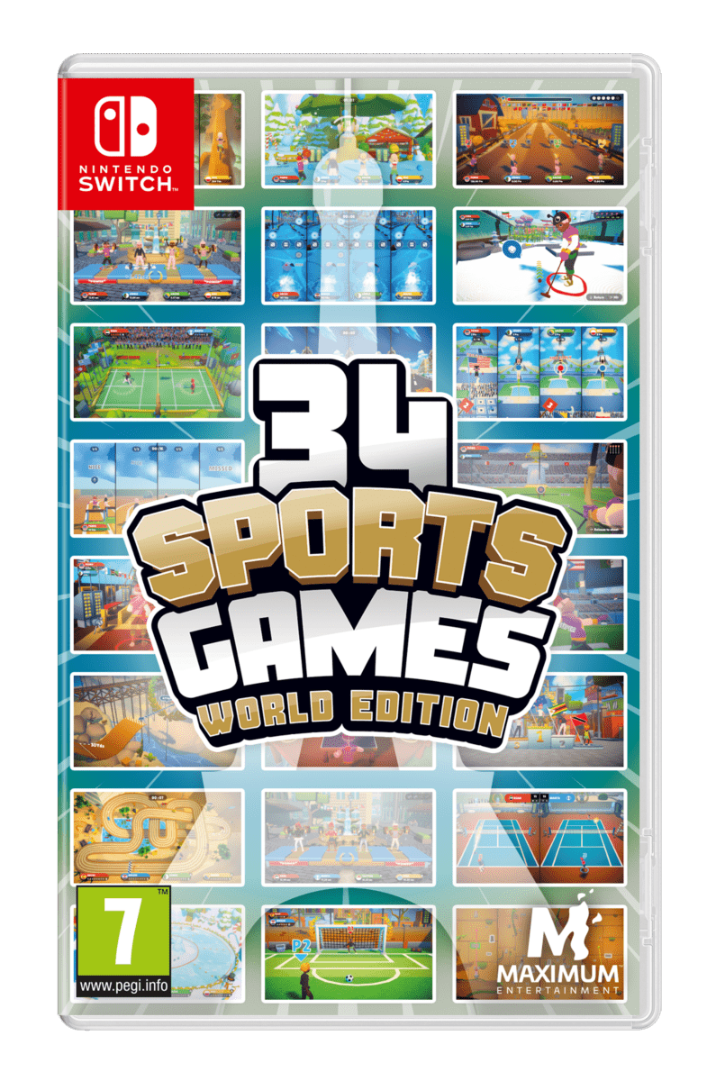 34 Sports Games World Edition Nintendo SWITCH - Jeux Vidéo Physique - Maximum Entertainment - Shop Just for Games