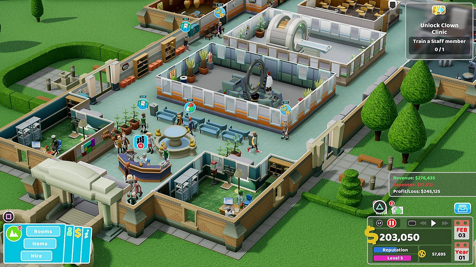 Two Point Hospital Full Health Collection Switch 2