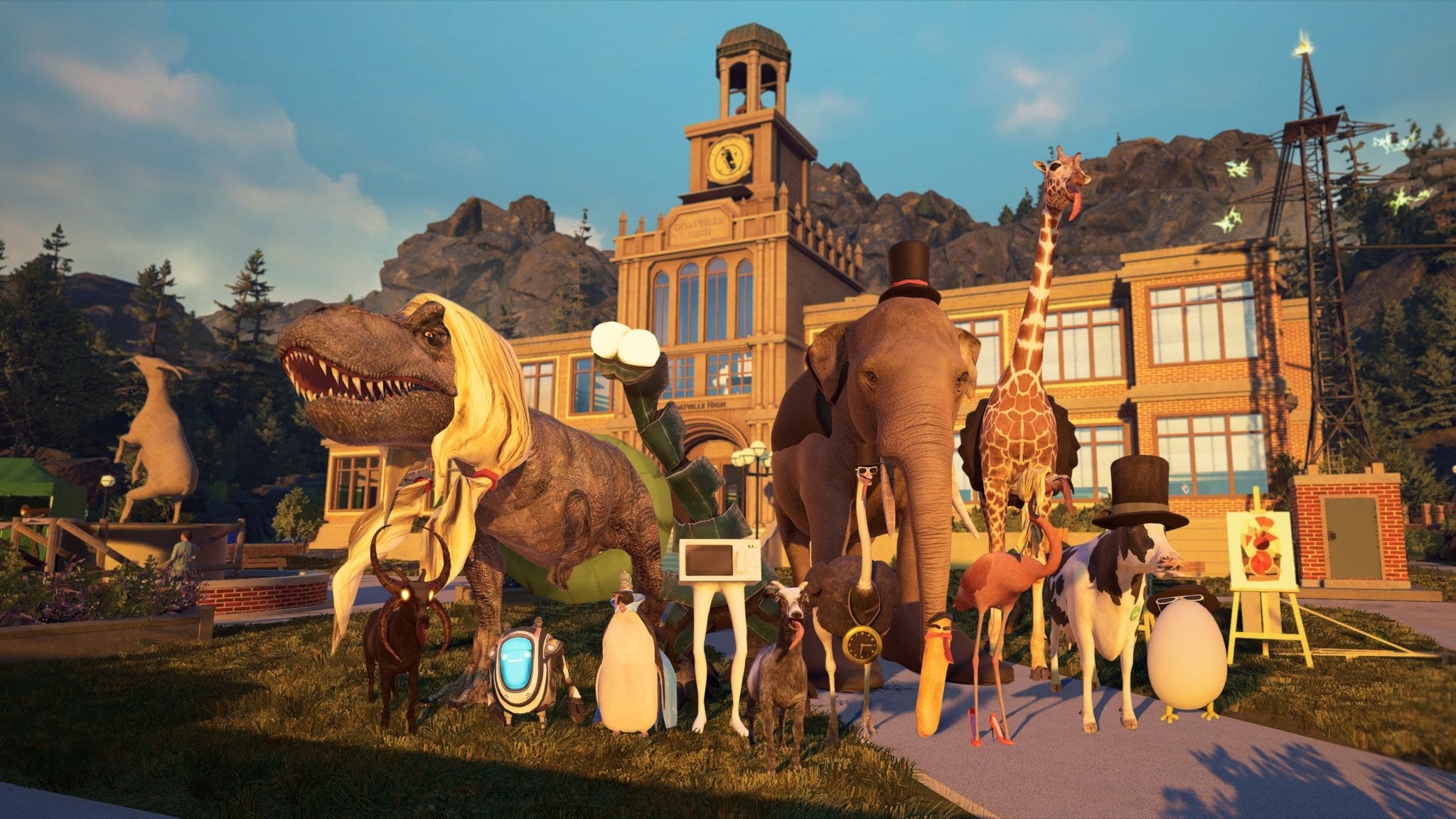 Goat Simulator Remastered PS5 - Jeux Vidéo Physique - THQ NORDIC GAMES - Shop Just for Games