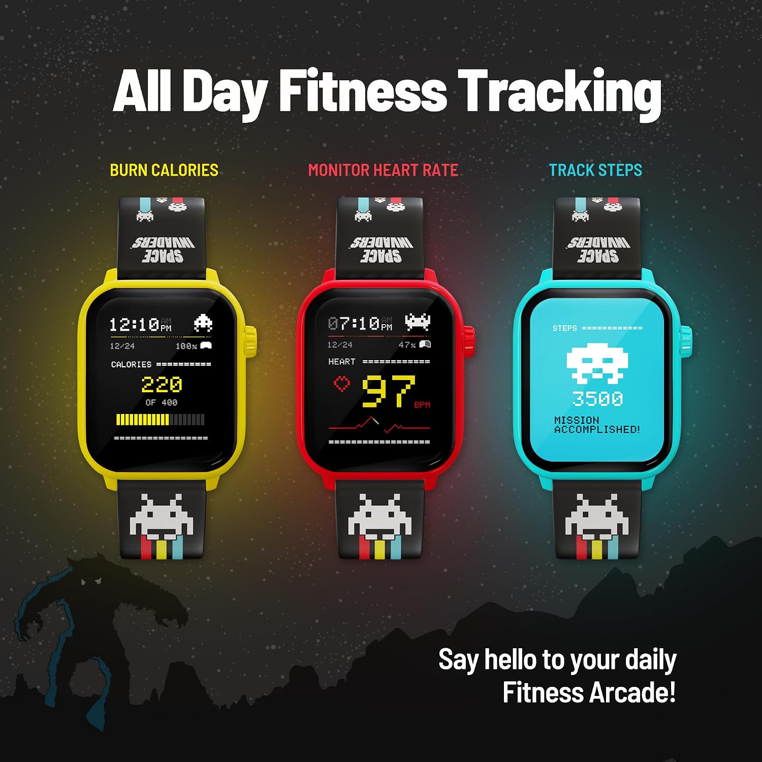 My Play Watch - Space Invaders Yellow Edition