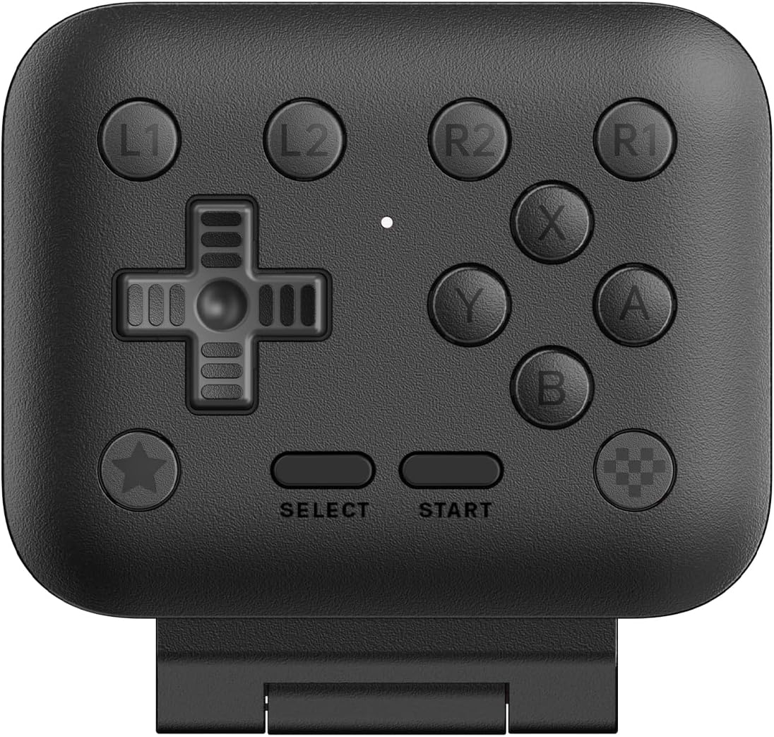 8BitDo FlipPad Black - Manette de jeu mobile pour iPhone et Android