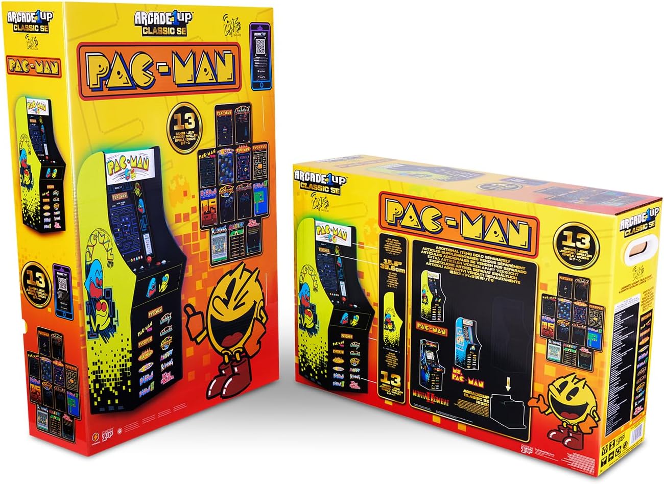 Borne Arcade1Up PAC-Man Classic SE (Slim Edition) Arcade Machine