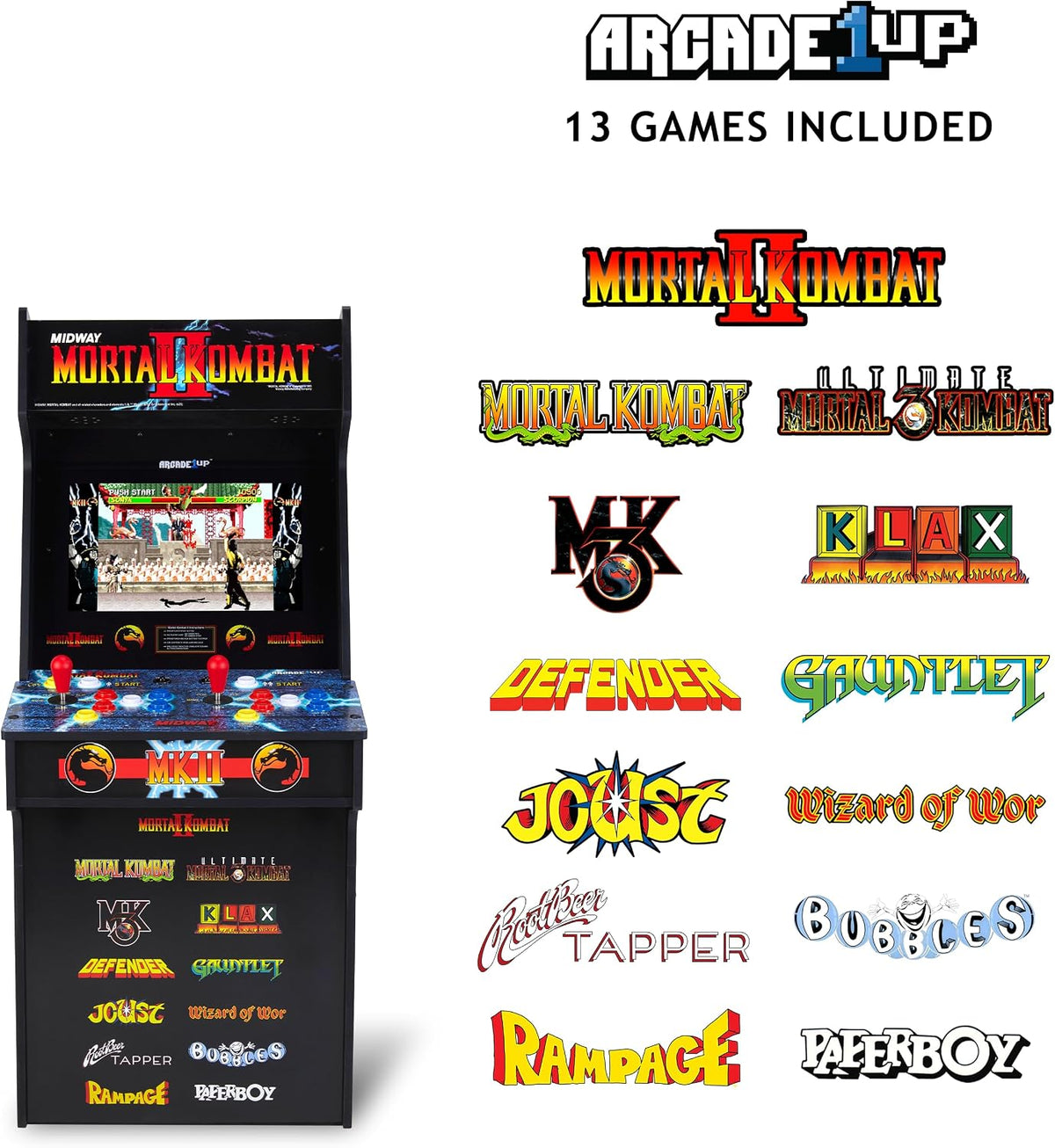 Borne Arcade1Up Mortal Kombat II Classic SE (Slim Edition)