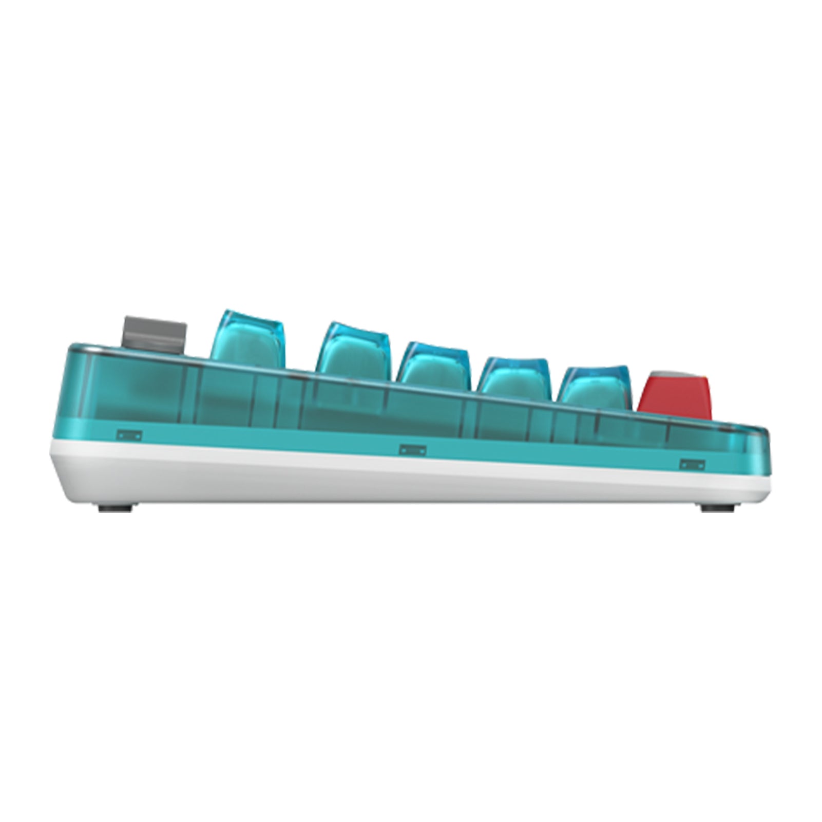 8BitDo Retro Mechanical Keyboard Clear Blue Edition (Clavier Qwerty 87 touches - DISPOSITION ANSI / ANSI LAYOUT)