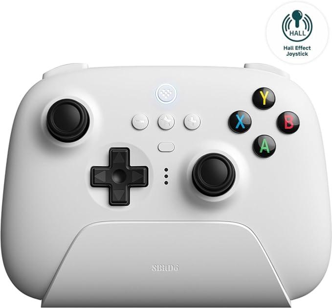8BitDo Ultimate 2.4G Wireless HALL EFFECT - White Edition - Manettes - 8Bitdo - Shop Just for Games