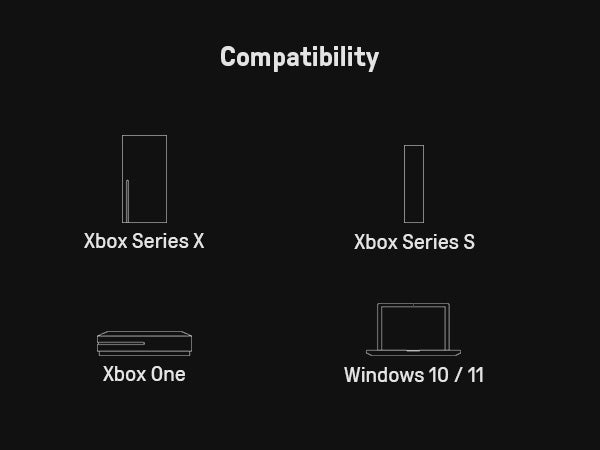 8Bitdo Arcade Controller 2.4G/USB pour Xbox Series X/S, Xbox One et Windows - Edition Noire - Manettes - 8Bitdo - Shop Just for Games