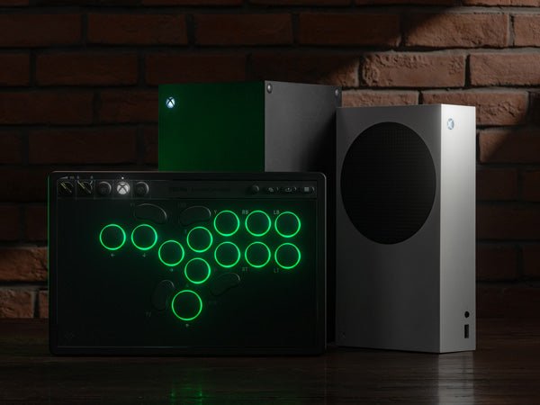 8Bitdo Arcade Controller 2.4G/USB pour Xbox Series X/S, Xbox One et Windows - Edition Noire - Manettes - 8Bitdo - Shop Just for Games