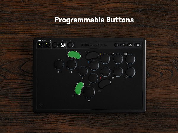 8Bitdo Arcade Controller 2.4G/USB pour Xbox Series X/S, Xbox One et Windows - Edition Noire - Manettes - 8Bitdo - Shop Just for Games