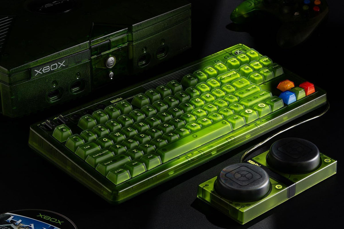 8BitDo Retro Mechanical Azerty Keyboard Xbox Edition - Claviers - 8Bitdo - Shop Just for Games