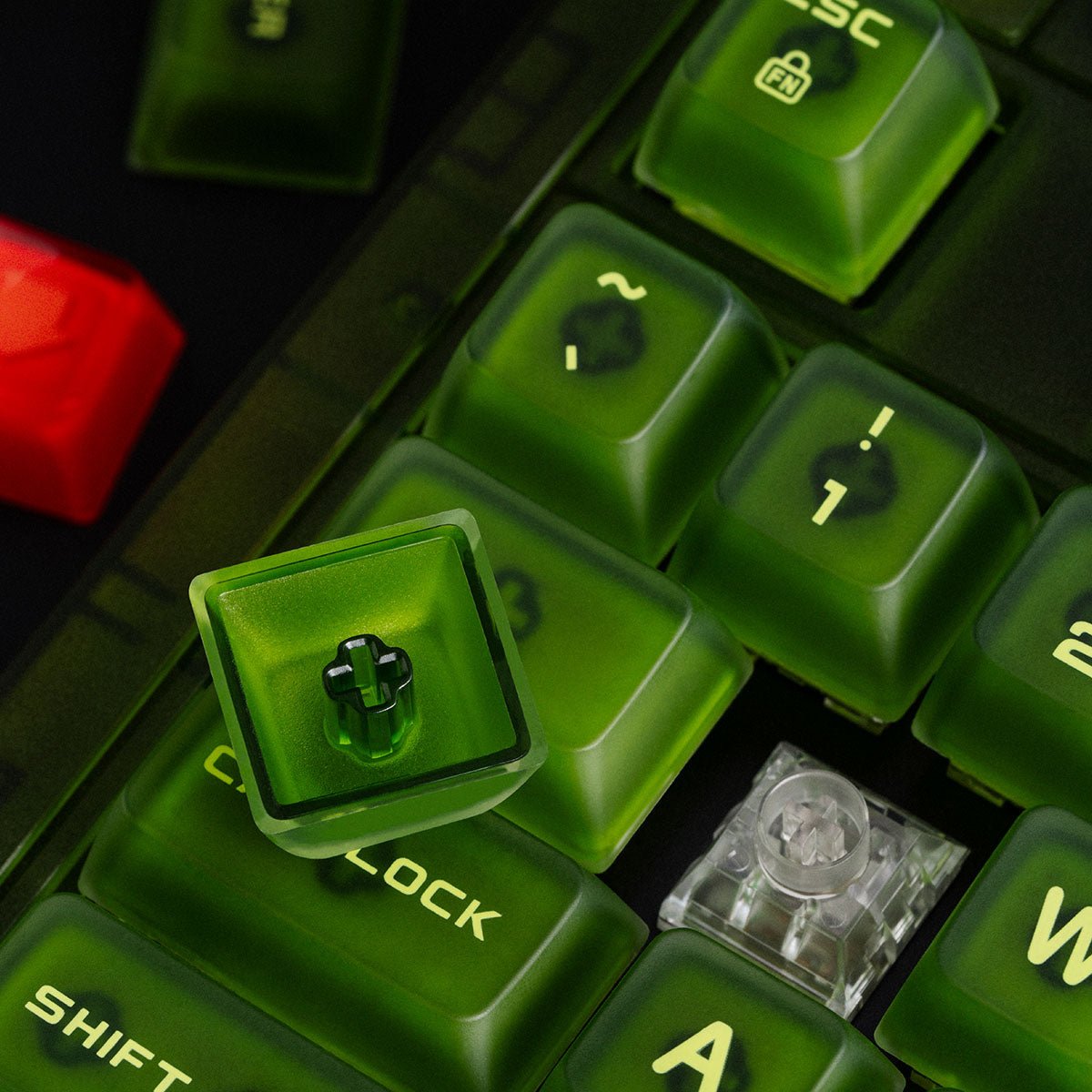 8BitDo Retro Mechanical Keyboard Xbox Edition (Clavier Qwerty 87 touches - DISPOSITION ANSI / ANSI LAYOUT) - Claviers - 8Bitdo - Shop Just for Games