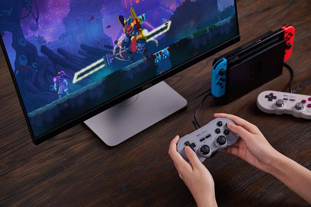 8Bitdo SN30 Pro USB Gamepad Grey Edition pour Nintendo Switch - Manettes - 8Bitdo - Shop Just for Games