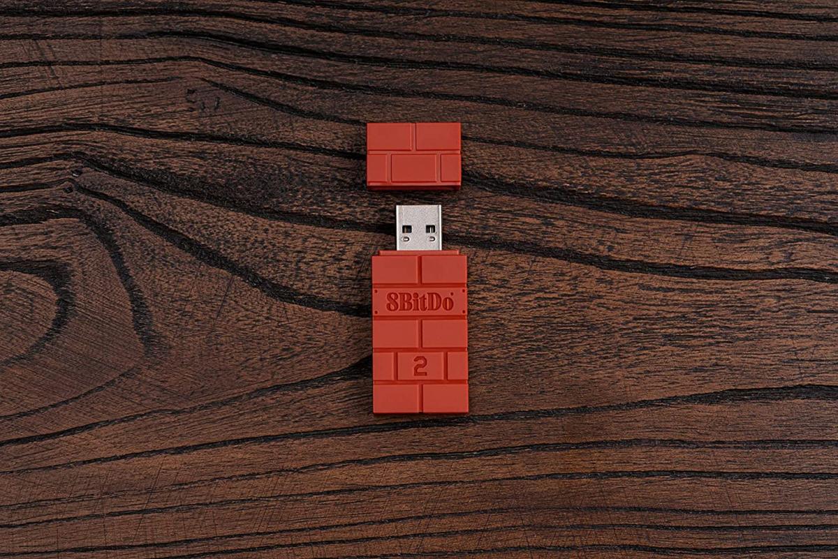 8Bitdo Adaptateur Wireless USB pour Windows/Mac/Raspberry Pi/Xbox/PS5/Nintendo Switch