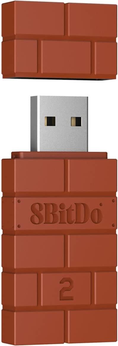 8Bitdo Adaptateur Wireless USB pour Windows/Mac/Raspberry Pi/Xbox/PS5/Nintendo Switch