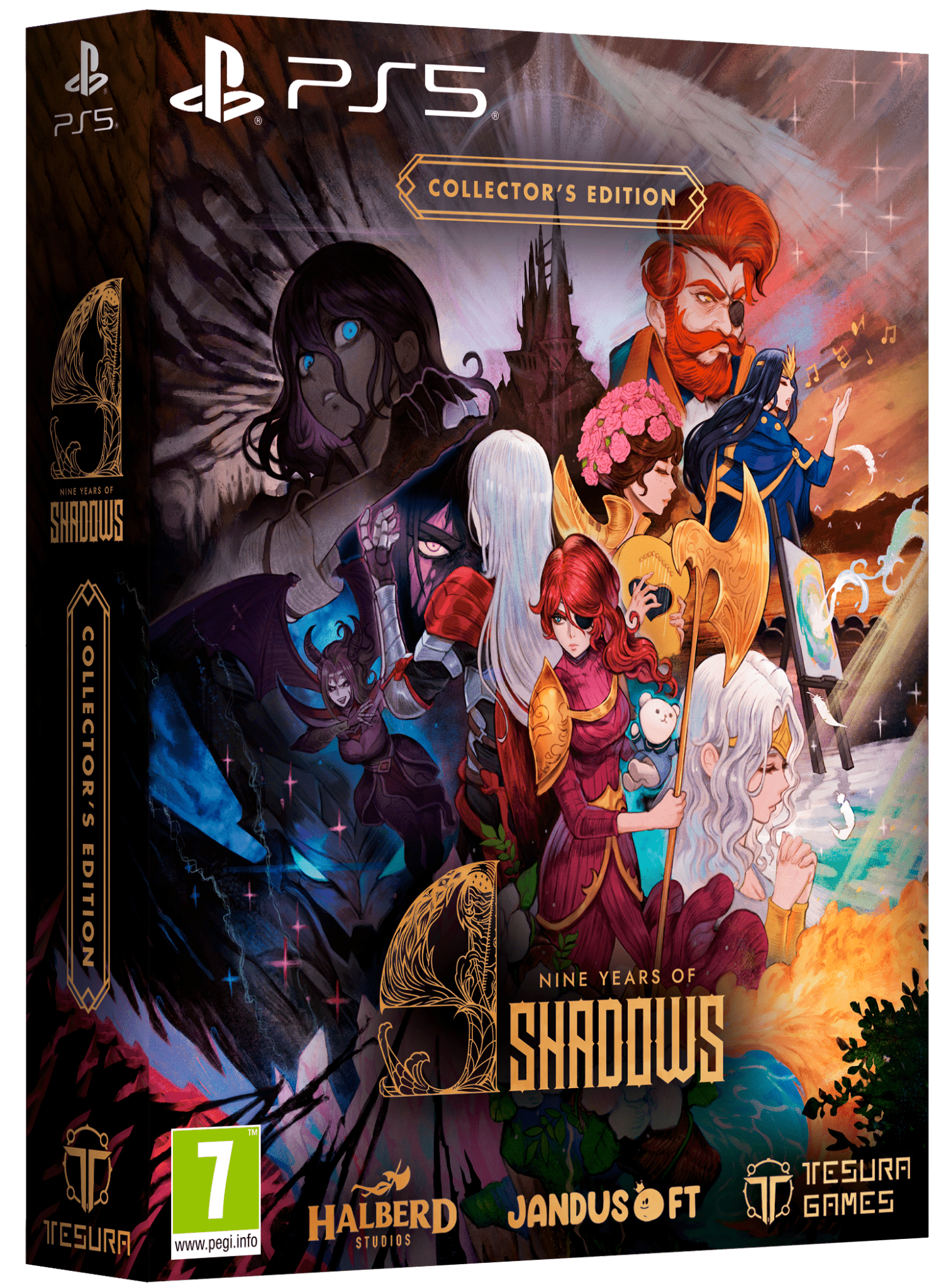 9 Years of Shadows Collector's Edition PS5 - Jeux Vidéo Physique - TESURA - Shop Just for Games