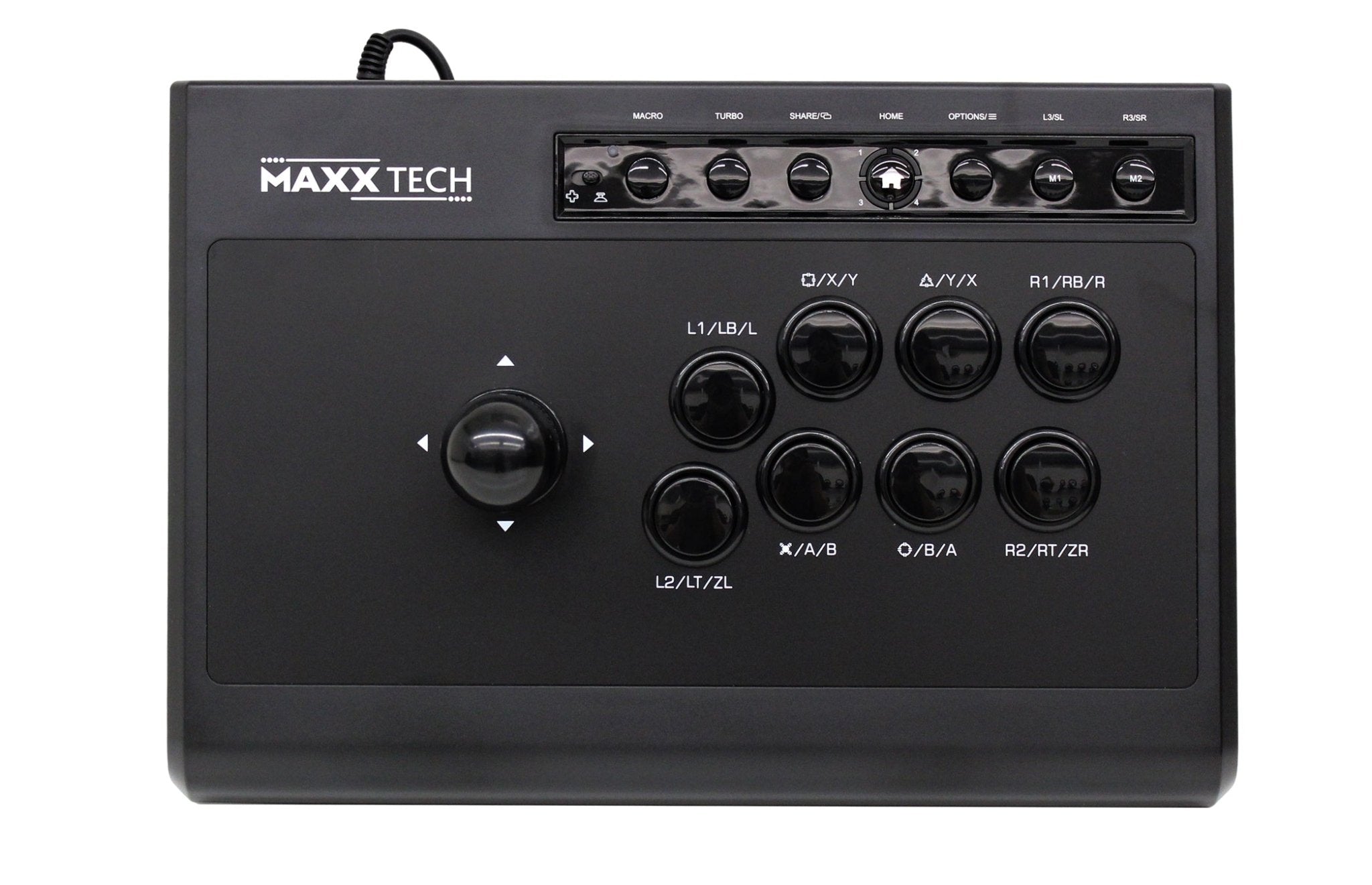 Arcade Fight Stick (PC, PS, XBOX, Switch) - Manettes - MAXX TECH - Shop Just for Games