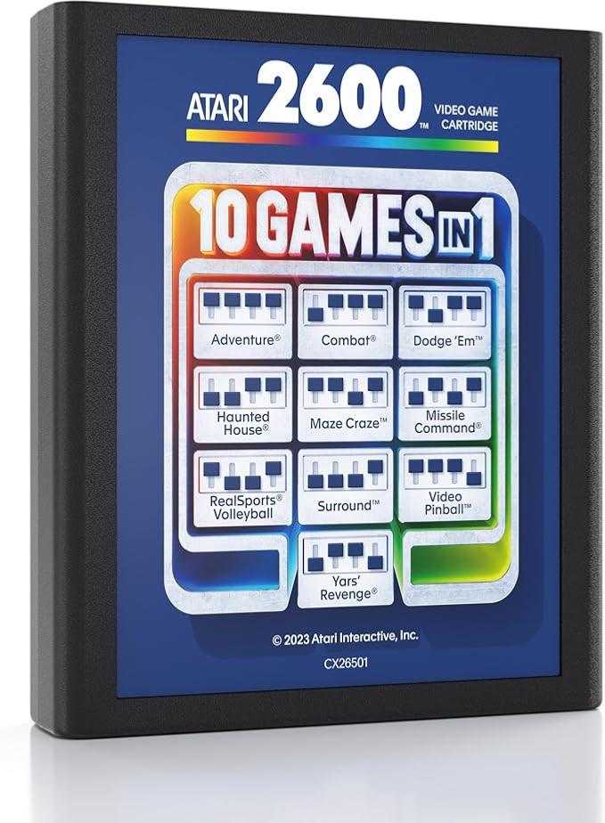 Atari Classic Game Console Black