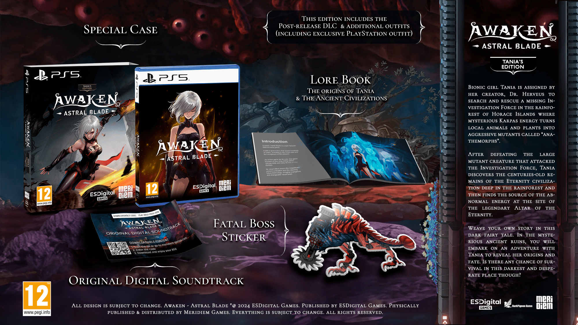 Awaken Astral Blade Tania's Edition PS5 - Jeux Vidéo Physique - Meridiem - Shop Just for Games