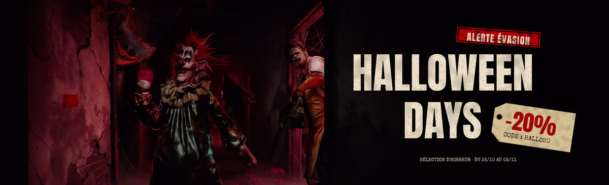 Halloween Days : -20 % sur les jeux d’horreur avec le code HALLO20