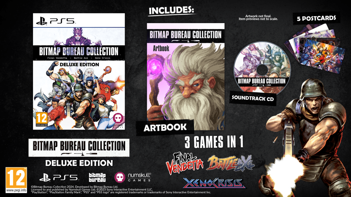 Bitmap Bureau Collection Deluxe Edition PS5 - Jeux Vidéo Physique - NUMSKULL - Shop Just for Games