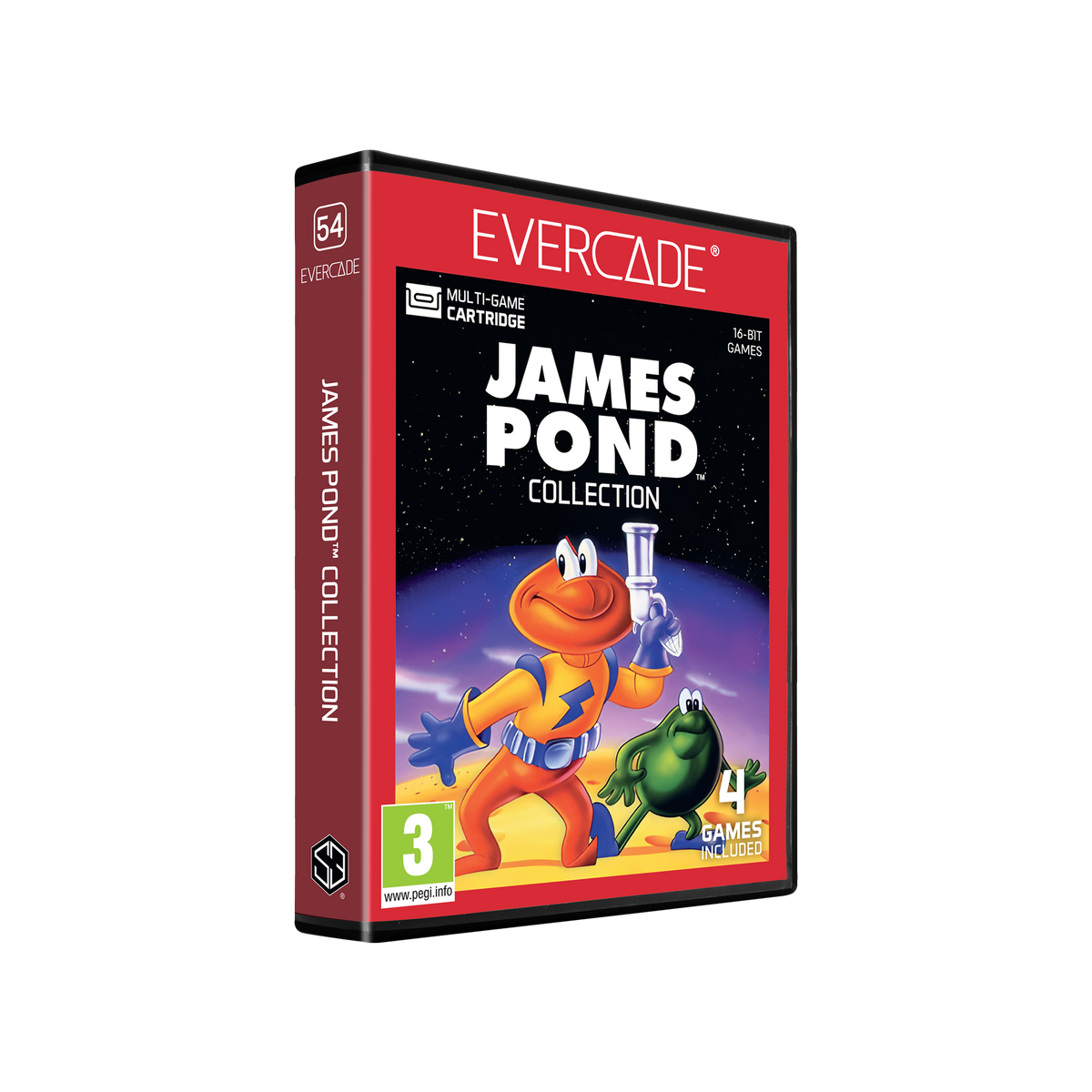 Blaze Evercade - James Pond Collection - Cartouche n°54