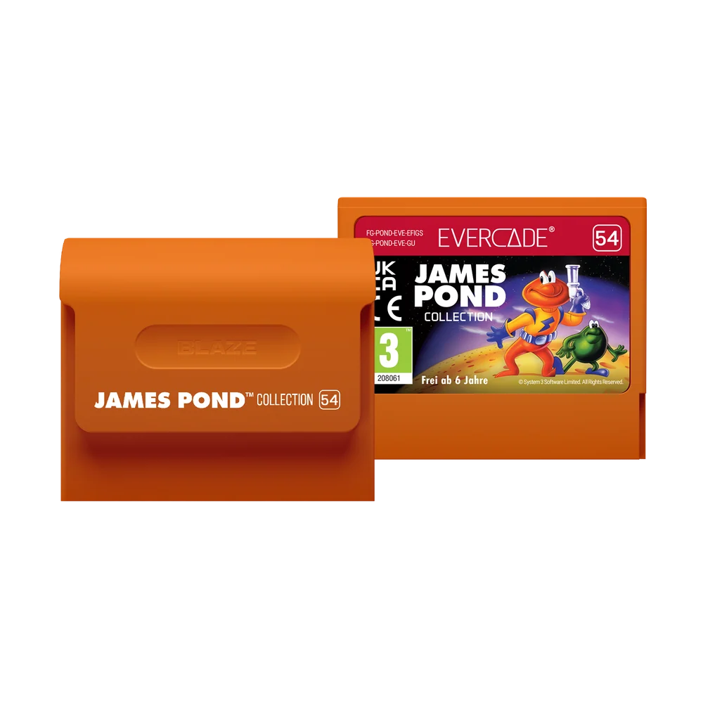Blaze Evercade - James Pond Collection - Cartouche n°54