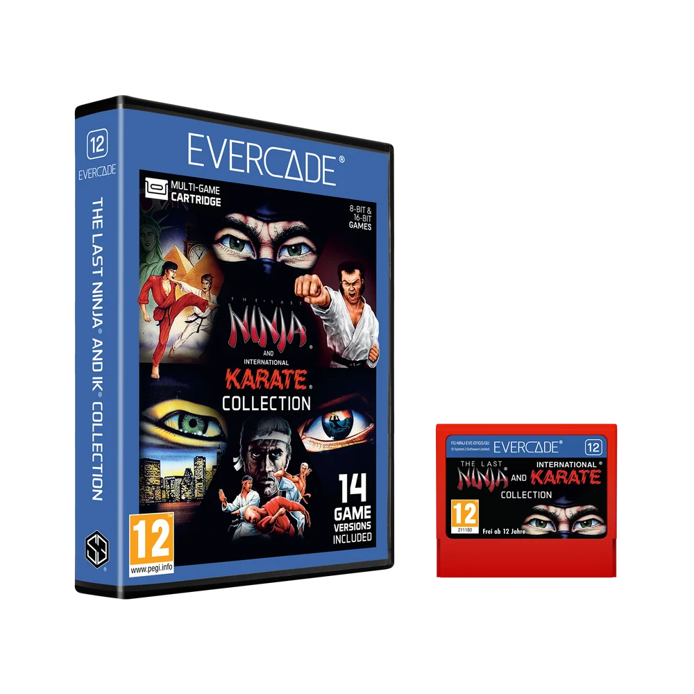 Blaze Evercade - The Last Ninja & International Karate Collection - Cartouche n°12