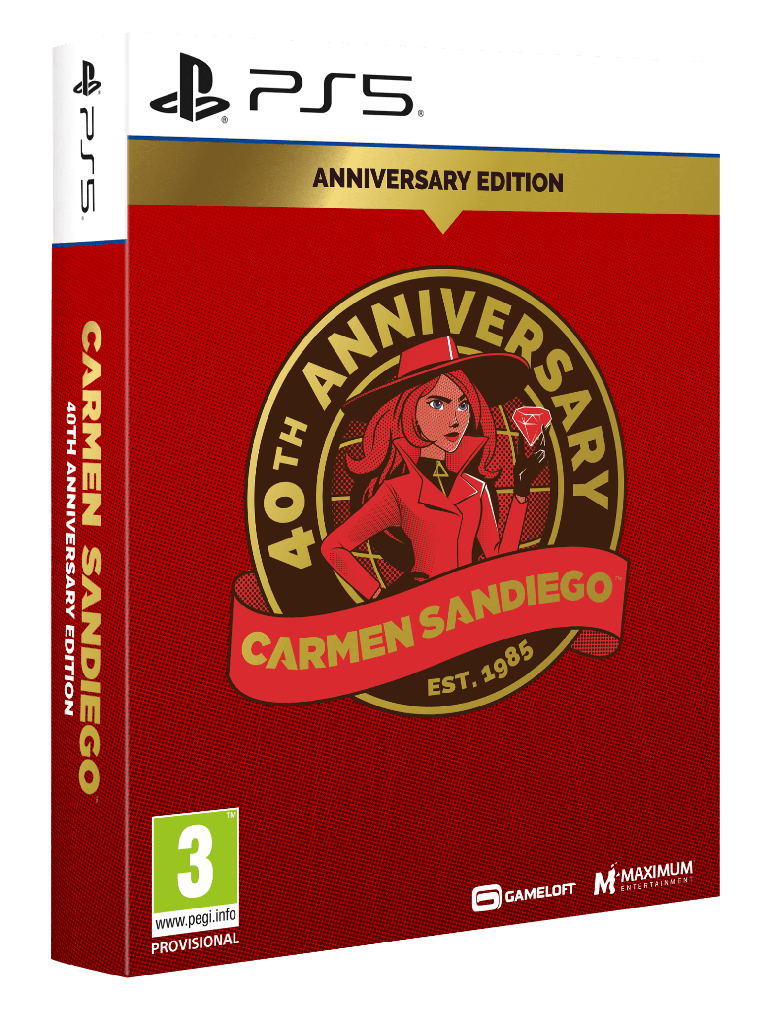 Carmen Sandiego 40th Anniversary Edition PS5 - Jeux Vidéo Physique - Maximum Entertainment - Shop Just for Games