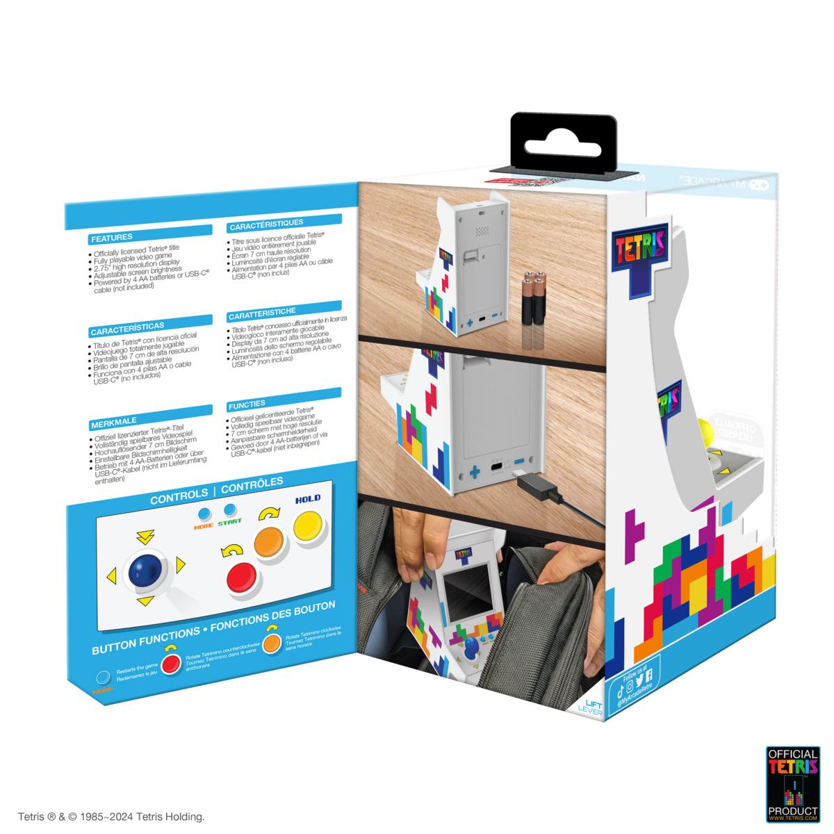 My Arcade - Nano Player PRO Tetris - Borne arcade - My Arcade - Shop Just for Games