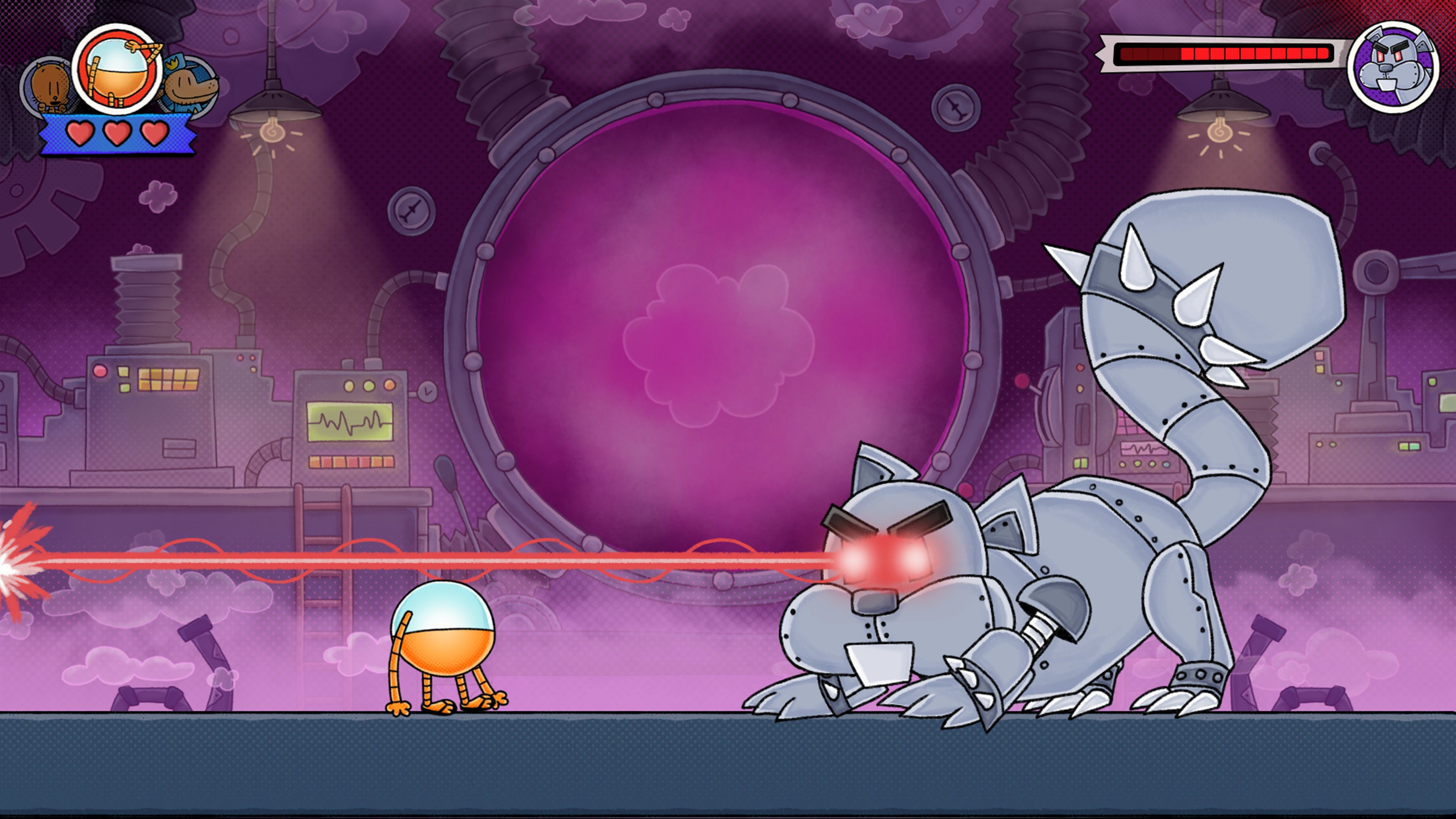 Dog Man Bark in Action Nintendo Switch