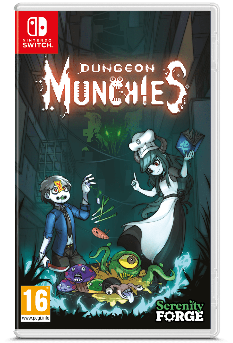 DUNGEON MUNCHIES +CD OST Nintendo SWITCH Japan Game in EN-DE-ES(Region DUNGEON MUNCHIES +CD OST Nintendo SWITCH Japan Game in EN-DE-ES(Region