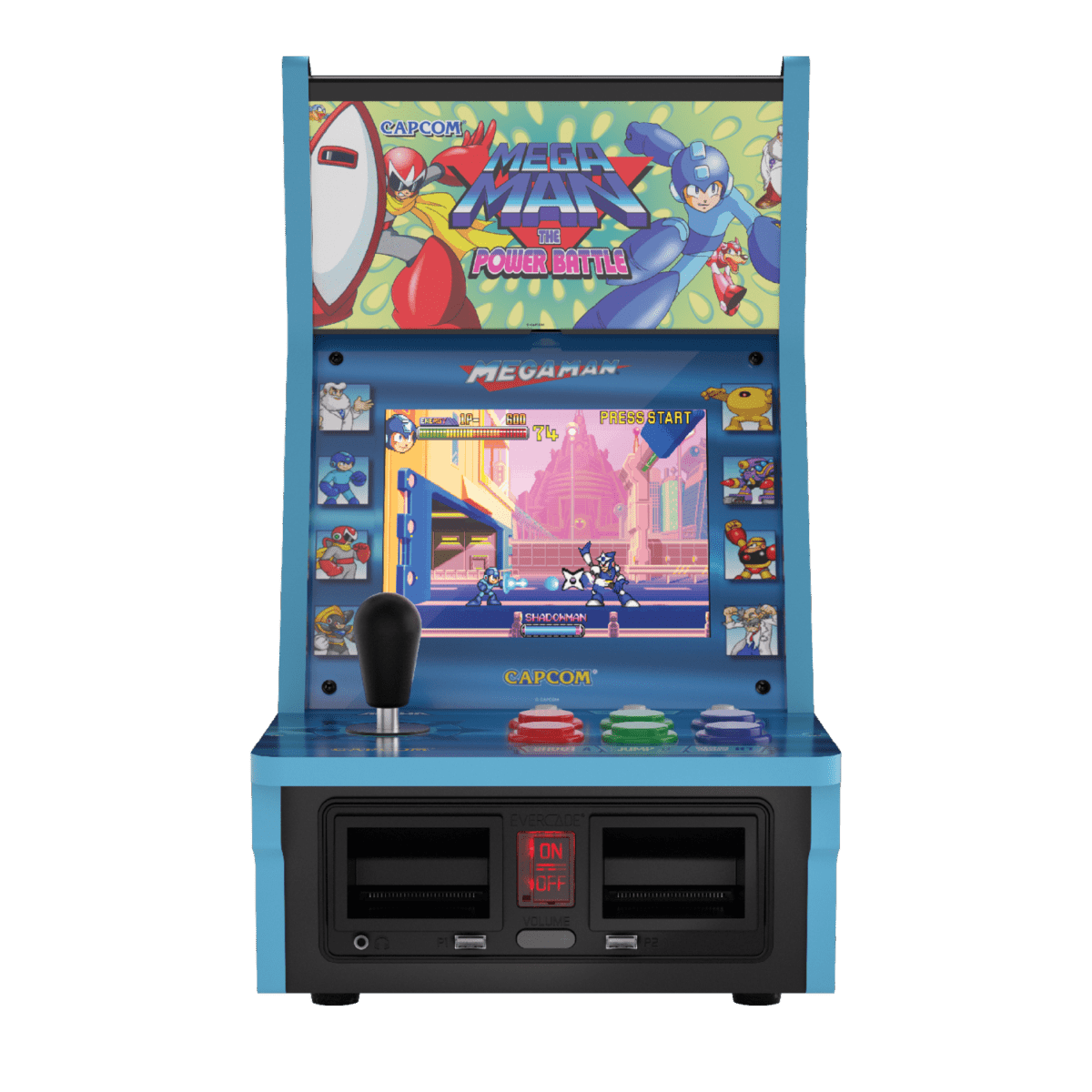 Evercade Alpha Mega Man Bartop Arcade