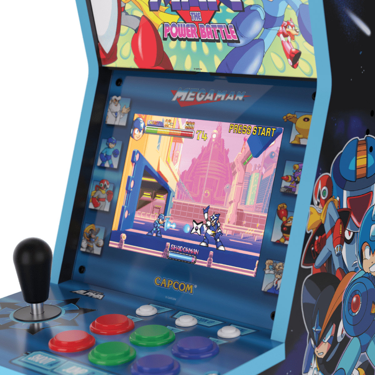 Evercade Alpha Mega Man Bartop Arcade