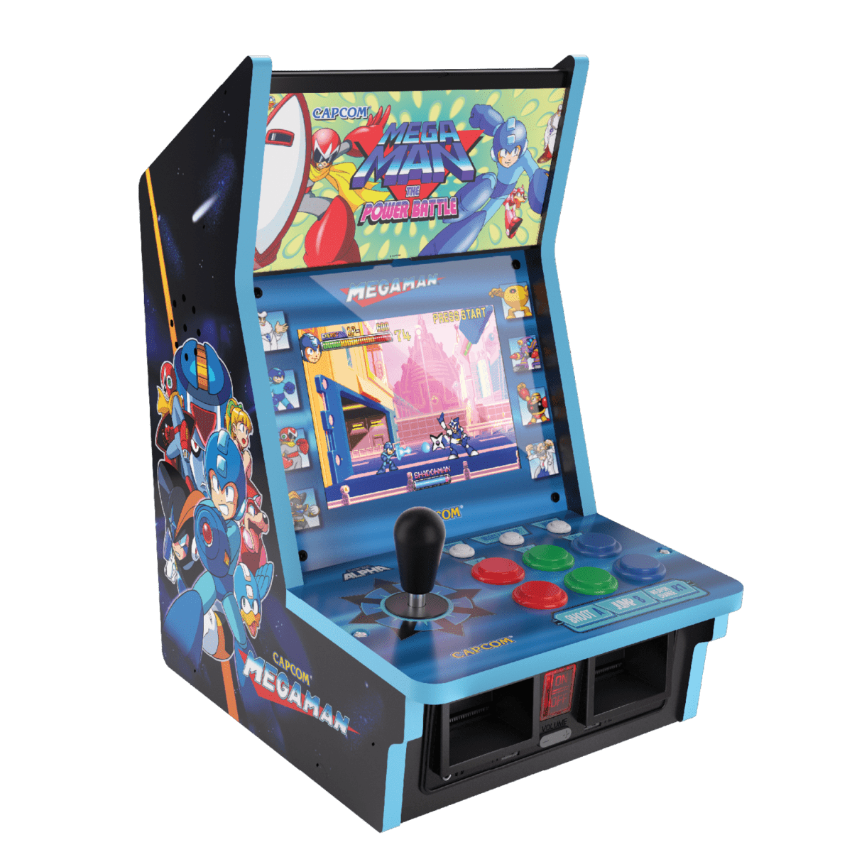 Evercade Alpha Mega Man Bartop Arcade