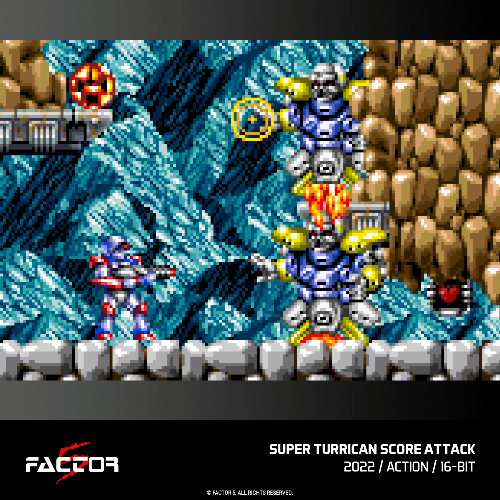 Blaze Evercade - The Turrican Collection - Cartouche n°49