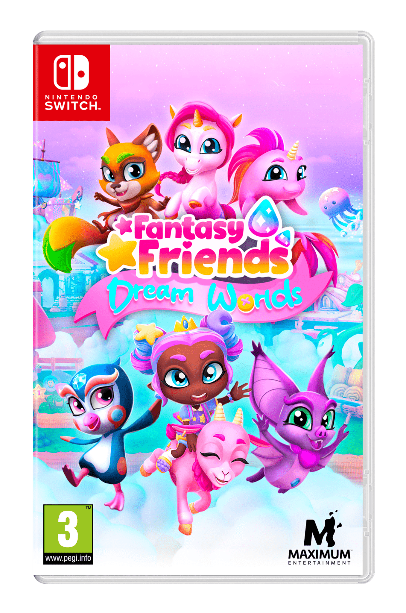 Fantasy Friends Dream Worlds SWITCH - Jeux Vidéo Physique - Maximum Entertainment - Shop Just for Games