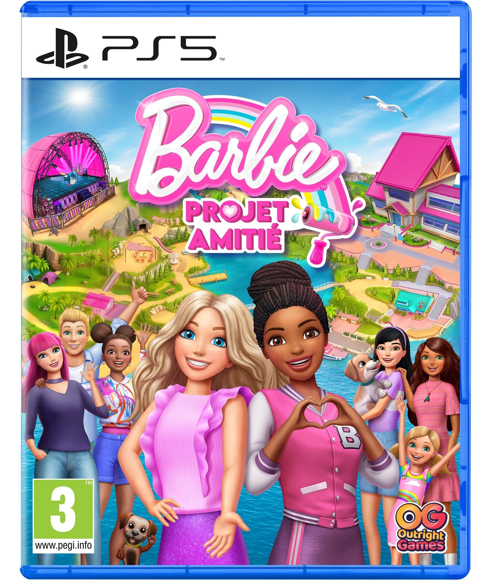 Barbie Projet Amitié PS5 - Jeux Vidéo Physique - Outright Games - Shop Just for Games