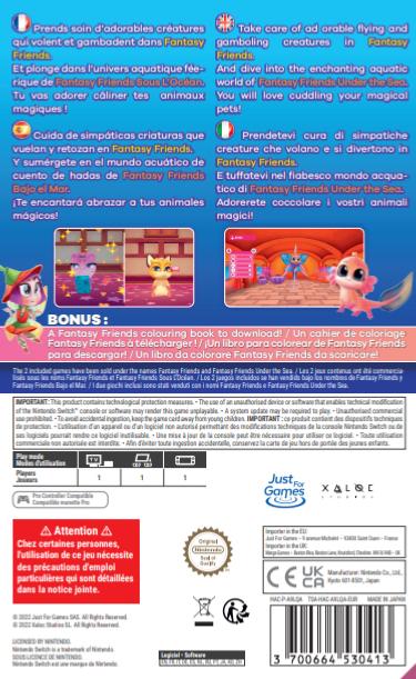 Fantasy Friends Collection (1+2) SWITCH (Code de téléchargement) - Jeux Vidéo Code de Téléchargement - Just For Games - Shop Just for Games