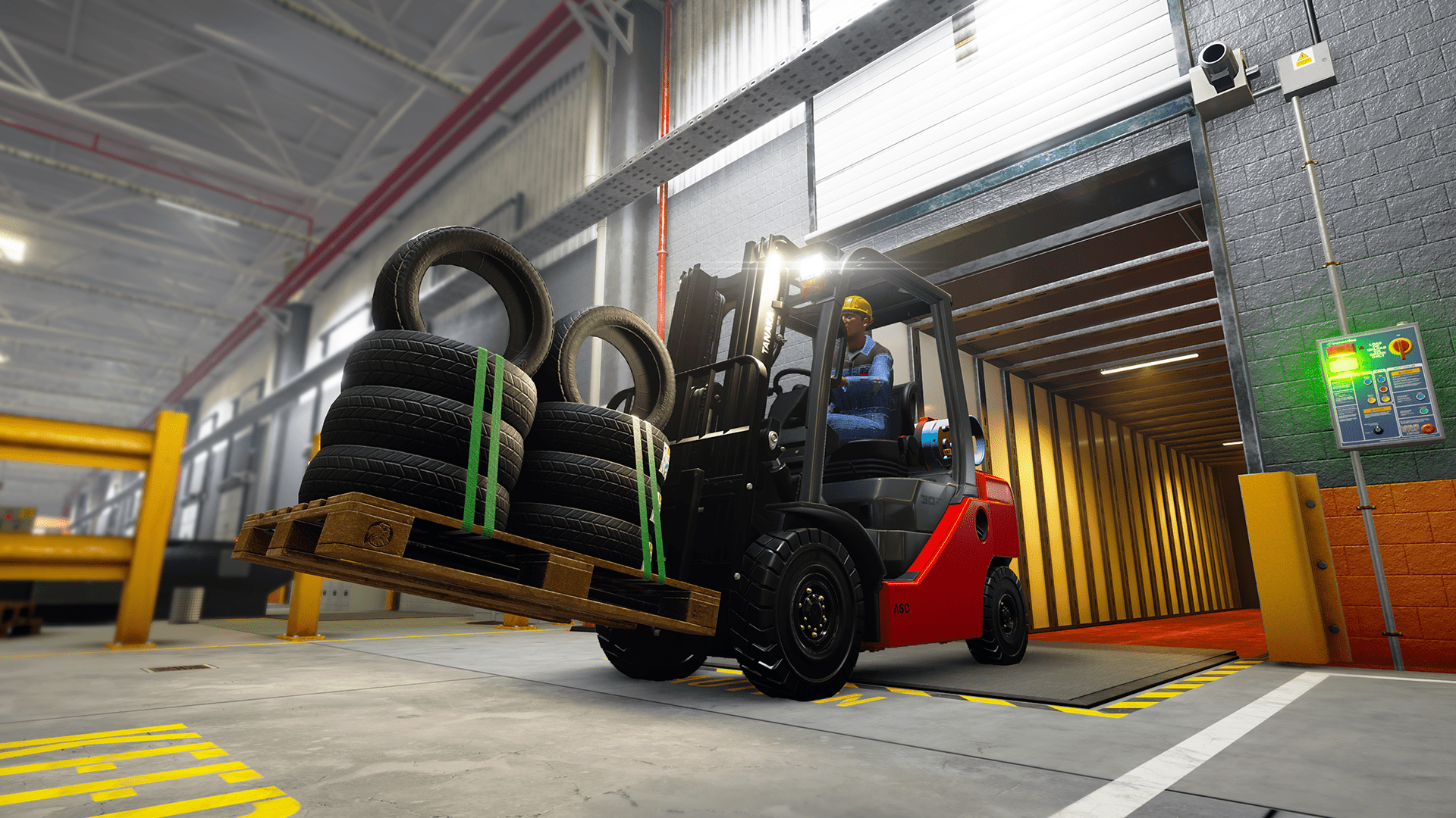 Forklift Simulator PS5 - Jeux Vidéo Physique - Aerosoft - Shop Just for Games