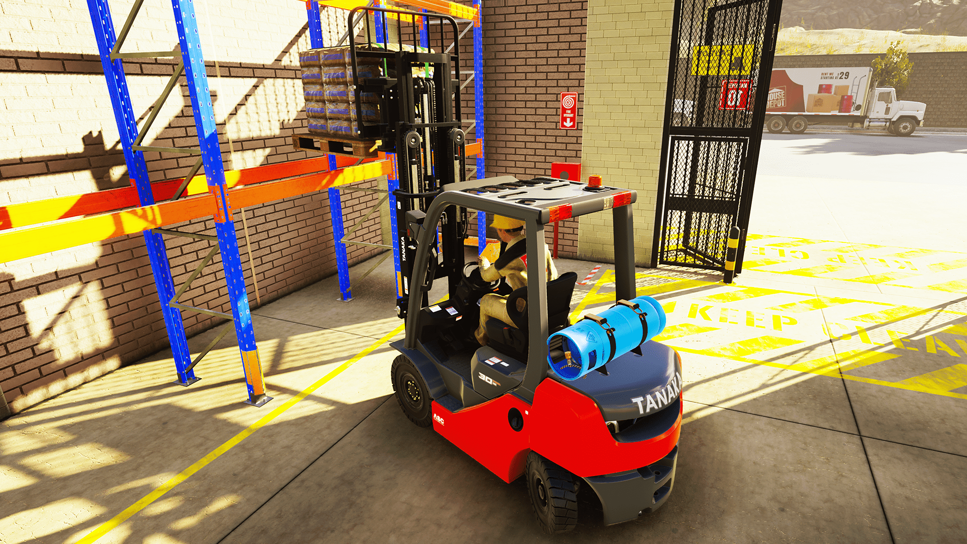 Forklift Simulator PS5 - Jeux Vidéo Physique - Aerosoft - Shop Just for Games
