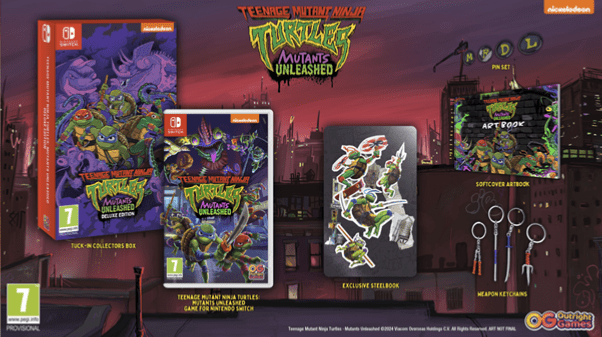 Teenage Mutant Ninja Turtles Mutants Unleashed Deluxe Edition SWITCH - Jeux Vidéo Physique - Outright Games - Shop Just for Games