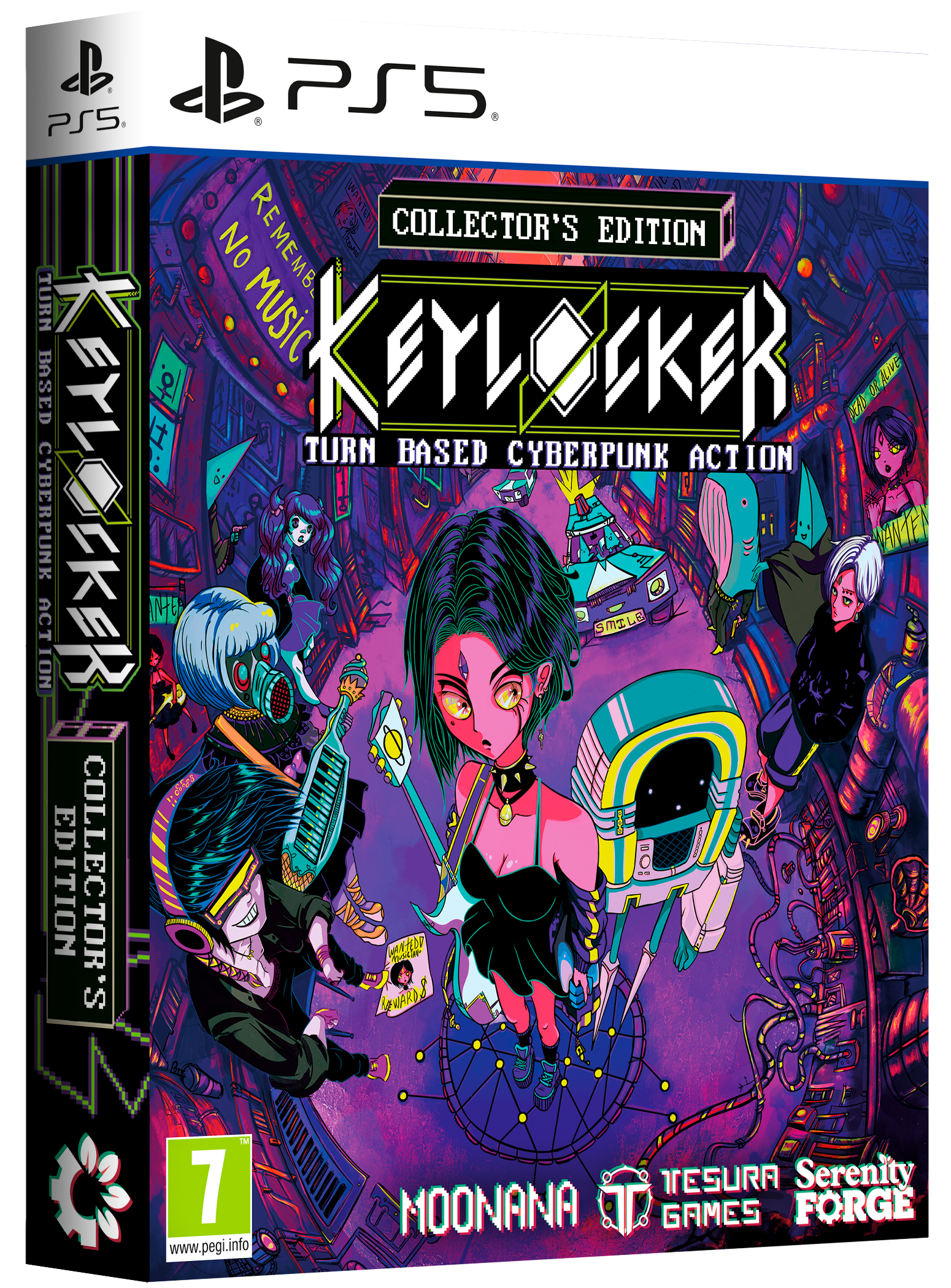 Keylocker Turn Based Cyberpunk Action Collector's Edition PS5