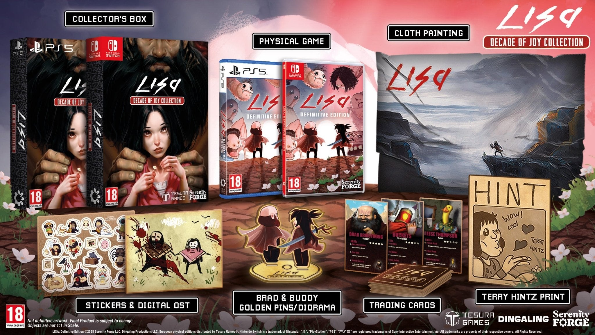 LISA: Decade of Joy Collection Nintendo Switch - Jeux Vidéo Physique - TESURA - Shop Just for Games