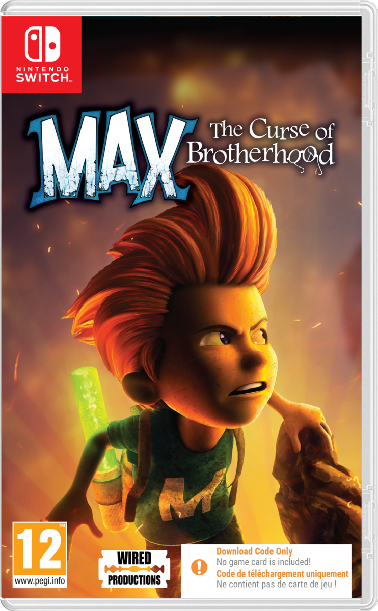 Max The Curse of Brotherhood Nintendo SWITCH (Code de téléchargement)