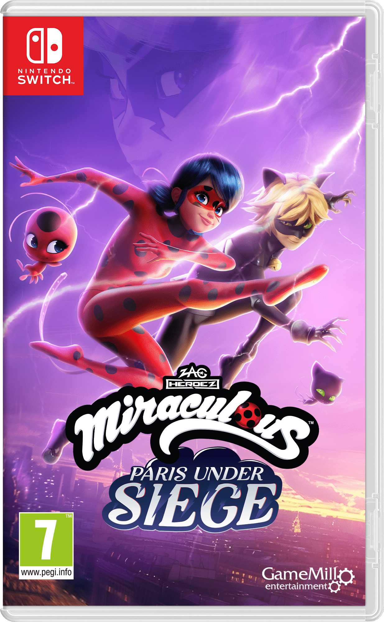 Miraculous Paris Under Siege Nintendo Switch - Jeux Vidéo Physique - GAMEMILL - Shop Just for Games