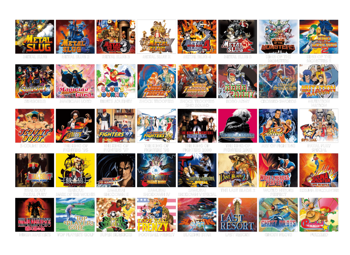 Console SNK Neo Geo Mini HD International + Manette Noire Neo Geo offerte - Console portable - SNK - Shop Just for Games